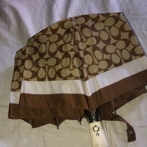 Super cute Coach umbrella